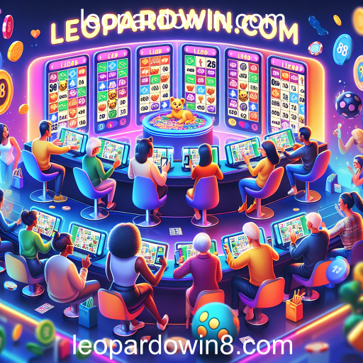 Atração dos Jogos de Bingo em Leopardowin.com
