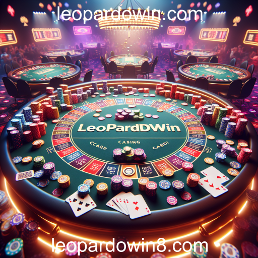 Atrações dos Jogos de Cartas no Leopardowin.com