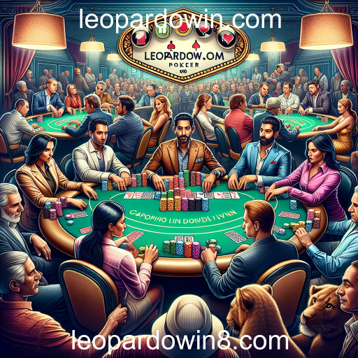 Descubra a Emoção do Poker Room no Leopardowin.com
